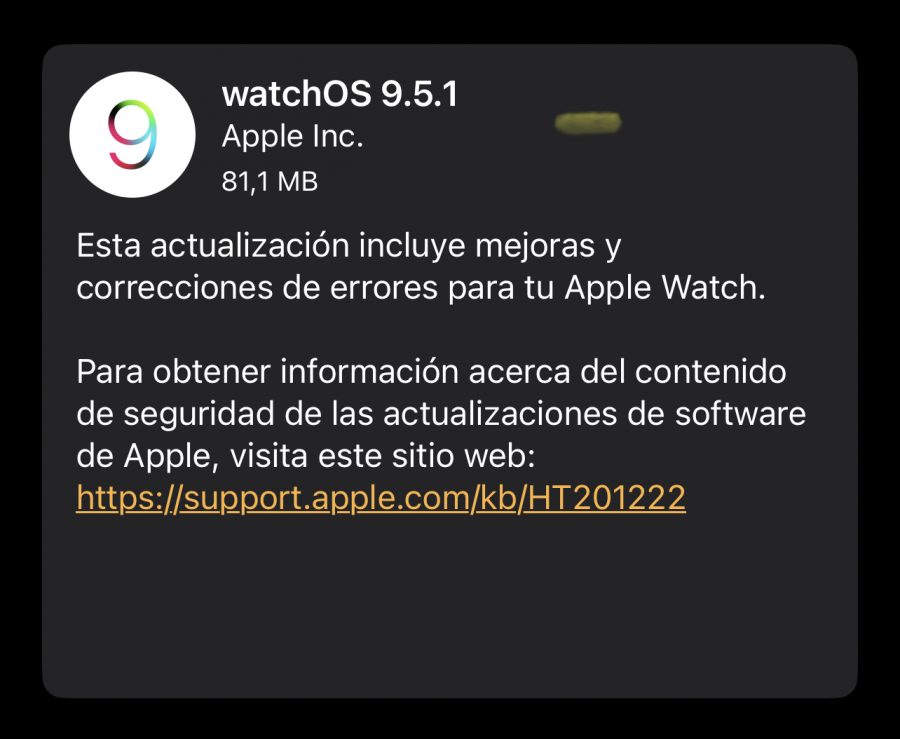 Watchos Ya Disponible En La App Del Apple Watch Iphoneros