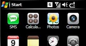 Windows Mobile skin