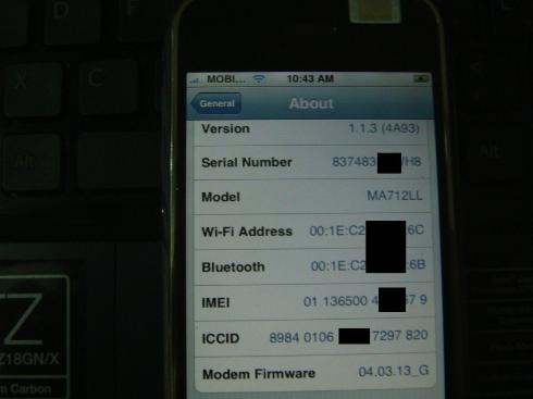 iPhone 1.1.3 liberado por hardware