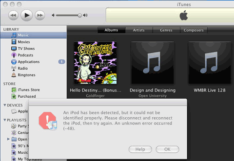 iTunes detecta Jailbreak