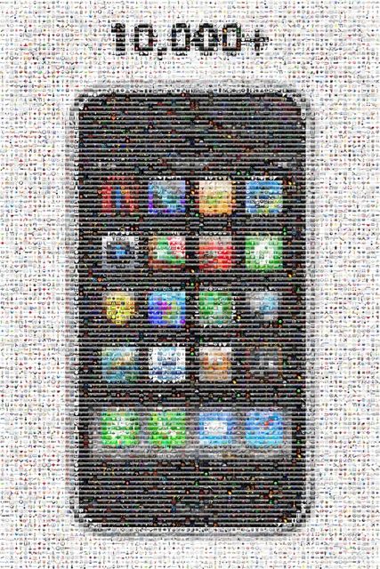 Mosaico de Apps de iPhone