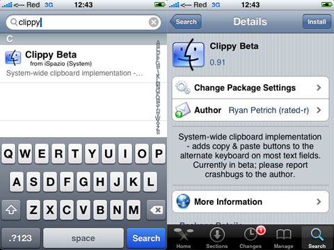 Clippy en Cydia