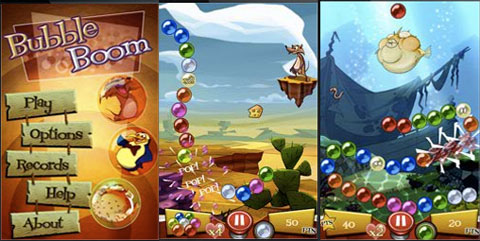 Bubble Boom para iPhone y iPod Touch