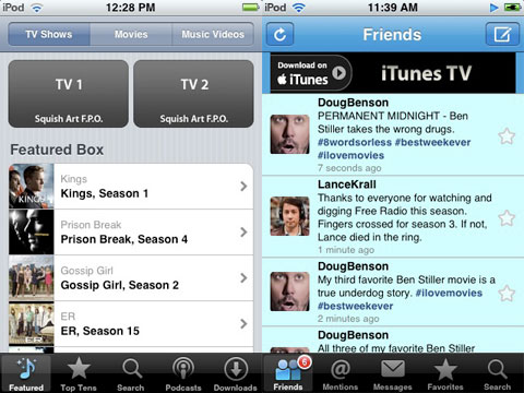 Peliculas para descargar en el iPhone / iPod Touch