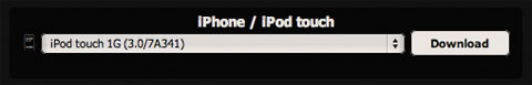 Descarga de firmwares para iPod Touch y iPhone