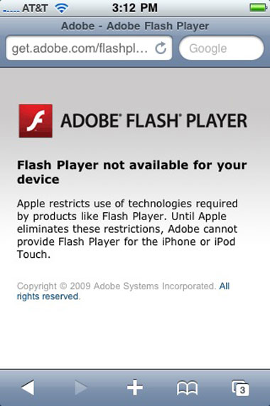 Flash para iPhone