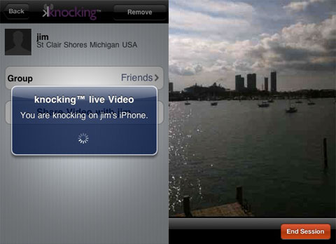 Knocking Live Video en iPhoneros.com