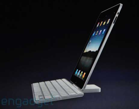 Dock con teclado para iPad