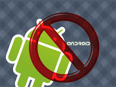 Android prohibido