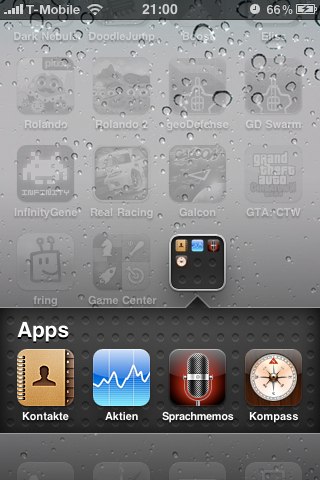 Aspecto de iPhone OS 4