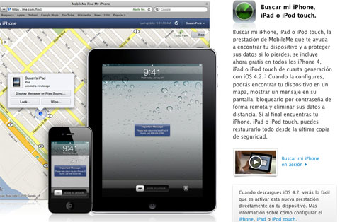 como usar find my iphone desde pc