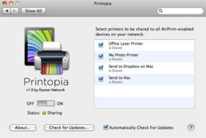 Printopia for mac
