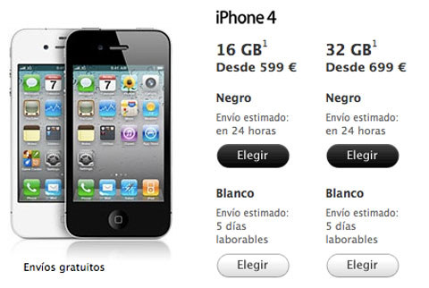 El iPhone 4 blanco existe