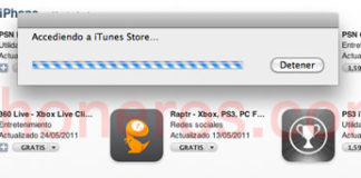 Solución al bug de iTunes cuando no para de mostrar Accediendo a iTunes Store