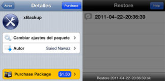 xBackup, copias de seguridad de todo lo que hay instalado en Cydia