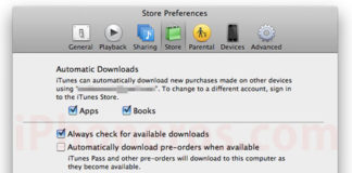 Cómo activar la descarga automática de Apps y libros en iTunes