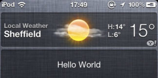 Es posible programar Widgets para iOS 5