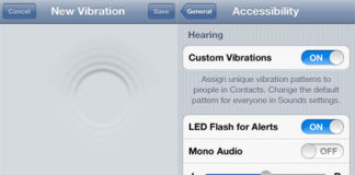 iOS 5: Patrones de Vibración