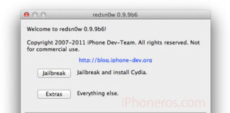 Nueva versión de Redsn0w 0.9.9b6
