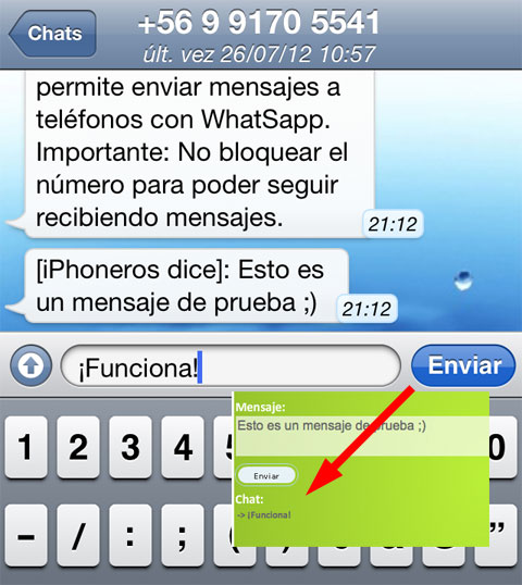 Cómo enviar mensajes a cualquier número de Whatsapp desde 