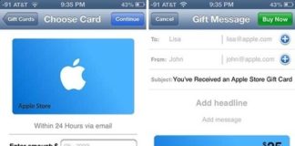 Apple habilita el envío de tarjetas prepago como regalo