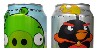 Refrescos de Angry Birds