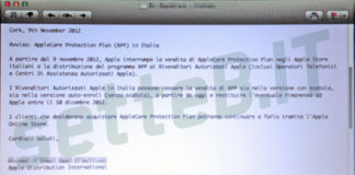 Apple empieza a ofrecer dos años de garantía de fabricante en Italia