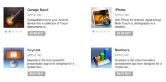 Apps de Apple en Google Play