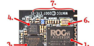 Tarjeta Eye-Fi por dentro