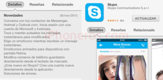 Nuevo Skype para iOS
