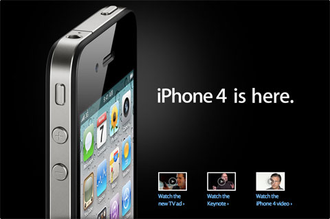 Portada de Apple cuando se lanzó el iPhone 4