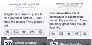 Twitter de Sinofsky