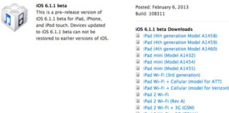 iOS 6.1.1 beta