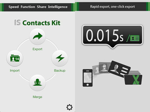 Contacts Backup - IS Contacts Kit