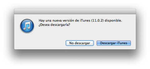 iTunes 11.0.2