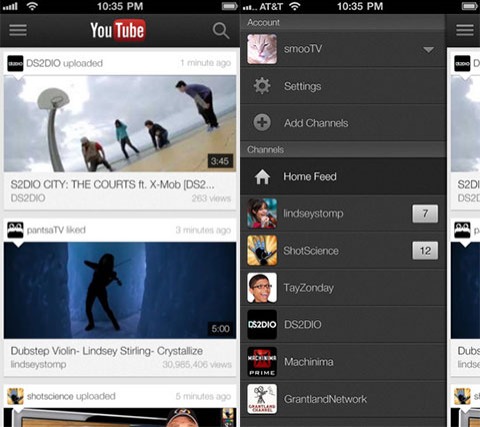Radioactivo Mirilla dentro YouTube actualiza su App de iOS para enviar videos a la PS3, XBox o Google  TV | iPhoneros