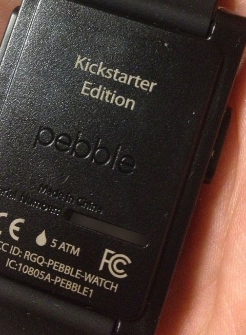Kickstarter Edition Pebble