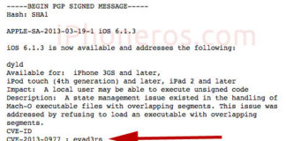 Reconocimiento a evad3rs