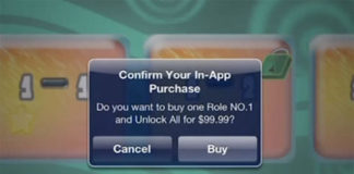 Confirmación de compra absurda