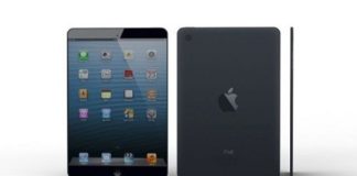 Dibujo del supuesto nuevo iPad mini