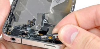 Botón de encendido del iPhone 4