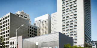 Futura Apple Store en Union Square