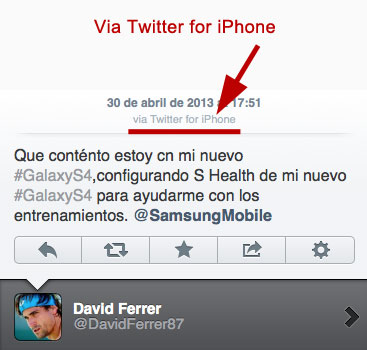 Twitter de David Ferrer