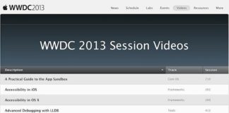 Videos de la WWDC 2013