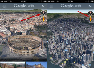 Google Earth con Pegman