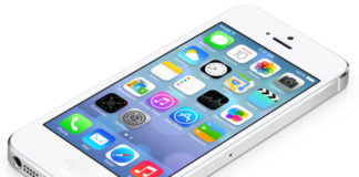 iOS 7 en un iPhone 5