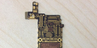 Supuesta plana base del iPhone 5S