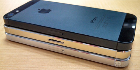 Supuesta carcasa color Champán del iPhone 5S