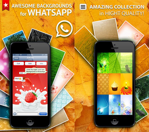 Backgrounds for WhatsApp Messenger