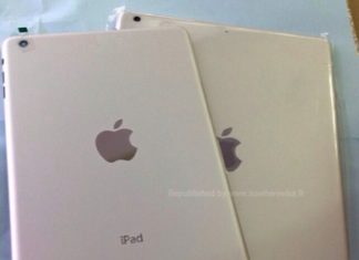 Supuesta carcasa de un iPad de quinta generación